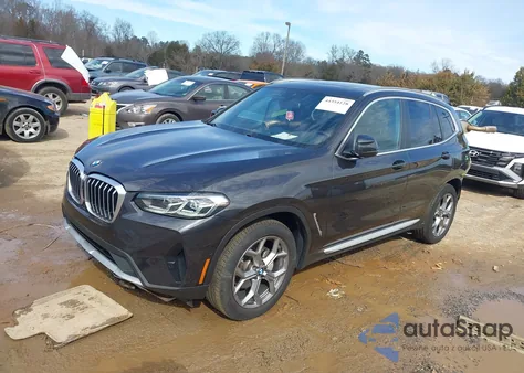 2024 BMW X3 xDrive30I from USA, damaged, VIN 5UX53DP01R9U65386